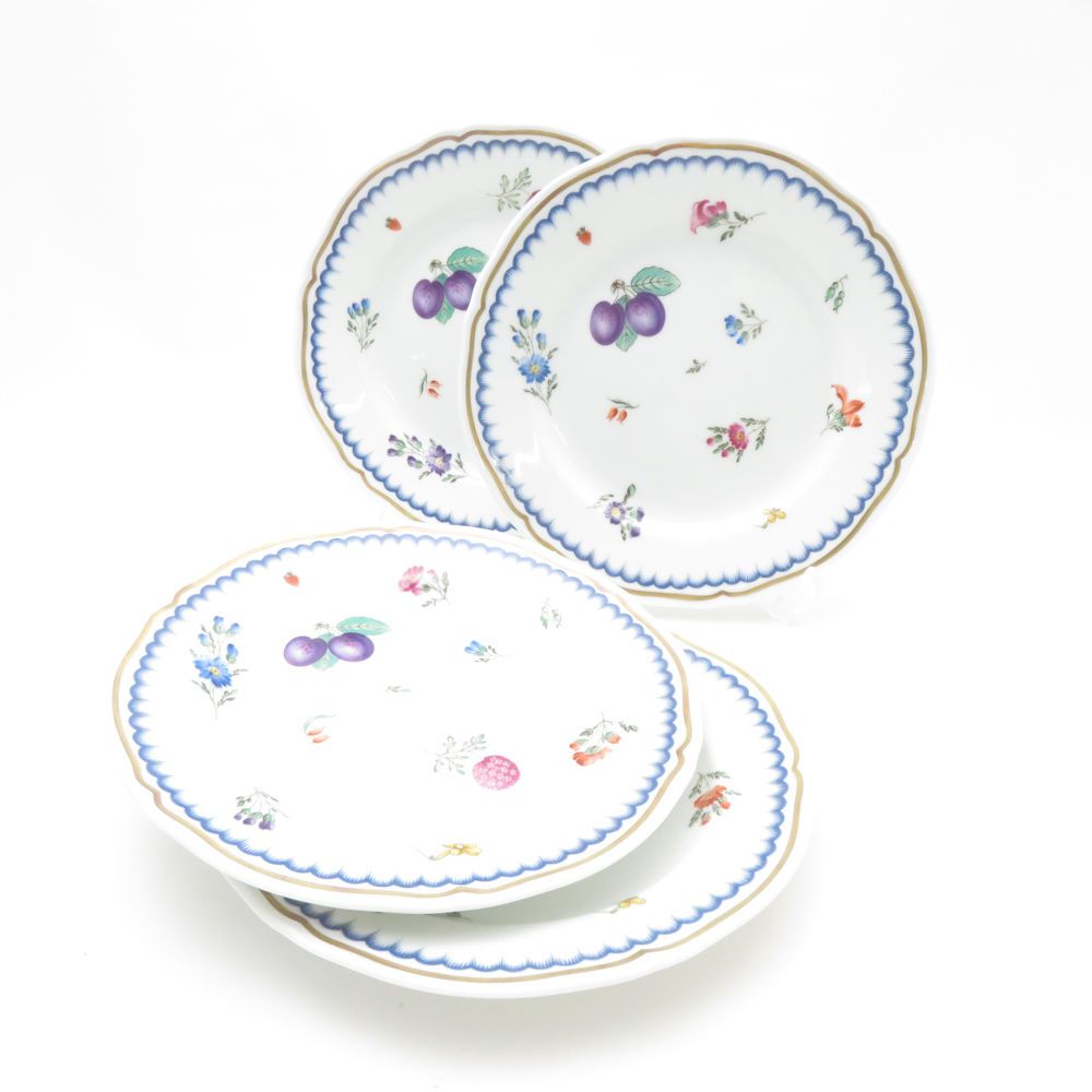 Richard Ginori リチャードジノリ イタリアンフルーツ 中皿 4枚 19cmプレート セット SY13356A3