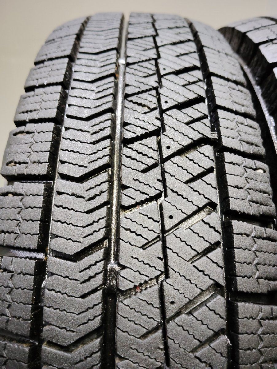 BS BRIDGESTONE BLIZZAK VRX2 155|80R13 13インチ スタッドレス 4本 21年製 バリ溝 ヴィッツ ブーン パッソ プラッツ カローラ等 KTF377
