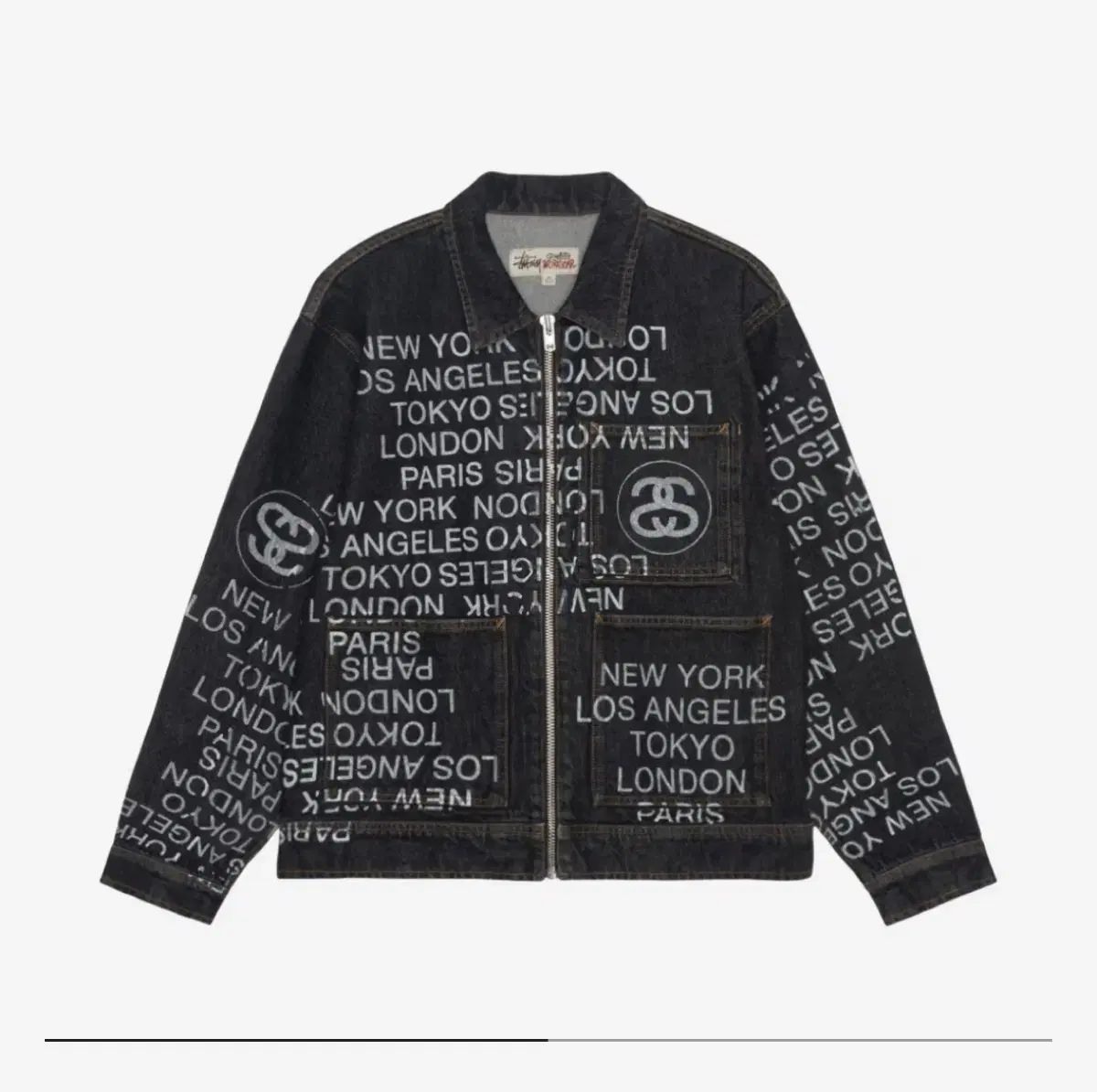 STUSSY(ステューシー) ジップ ワーク ジャケット シティー リンク 