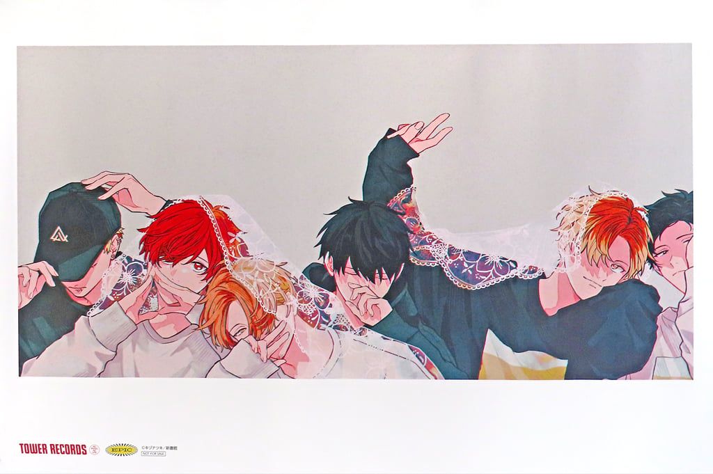 【新品未使用】ギヴン THE BESTタワレコ ポスター ギヴン」シリーズの主題歌・劇中歌を一挙収録する『ギヴン THE