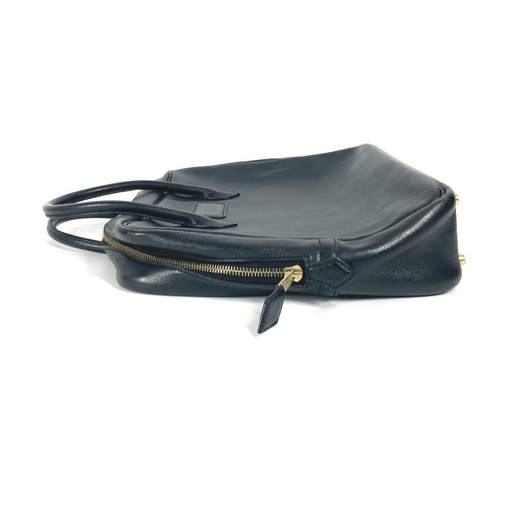 HERMES エルメス ビジネスバッグ エッフェル レザー ブラック