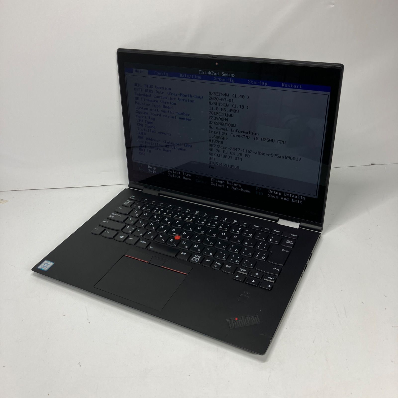 ジャンク】Lenovo X1 Yoga 3rd Gen i5 8GB - メルカリ