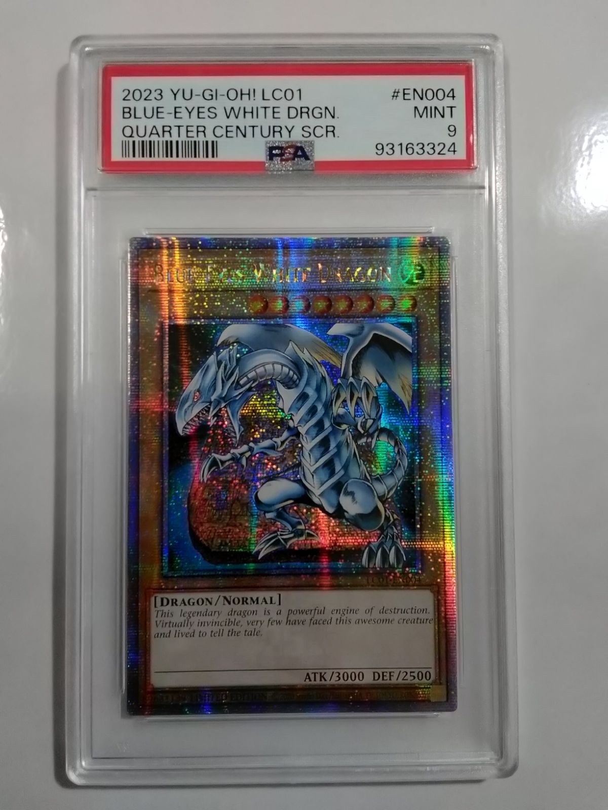 PSA9 遊戯王 LC01-EN004 Blue-Eyes White Dragon (青眼の白龍