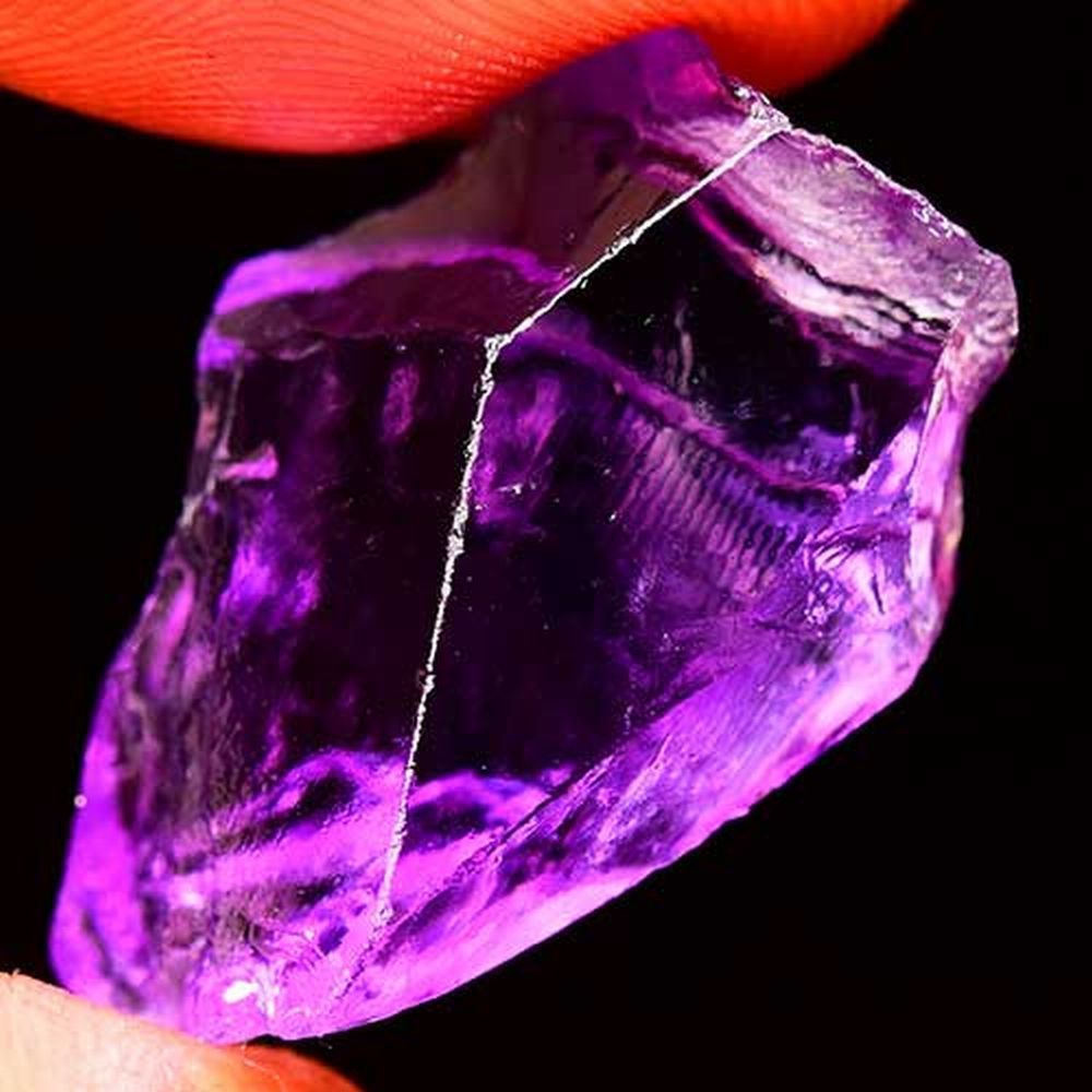 世界の原石:アメジスト 23.35ct:7681】非加熱 ブラジル産