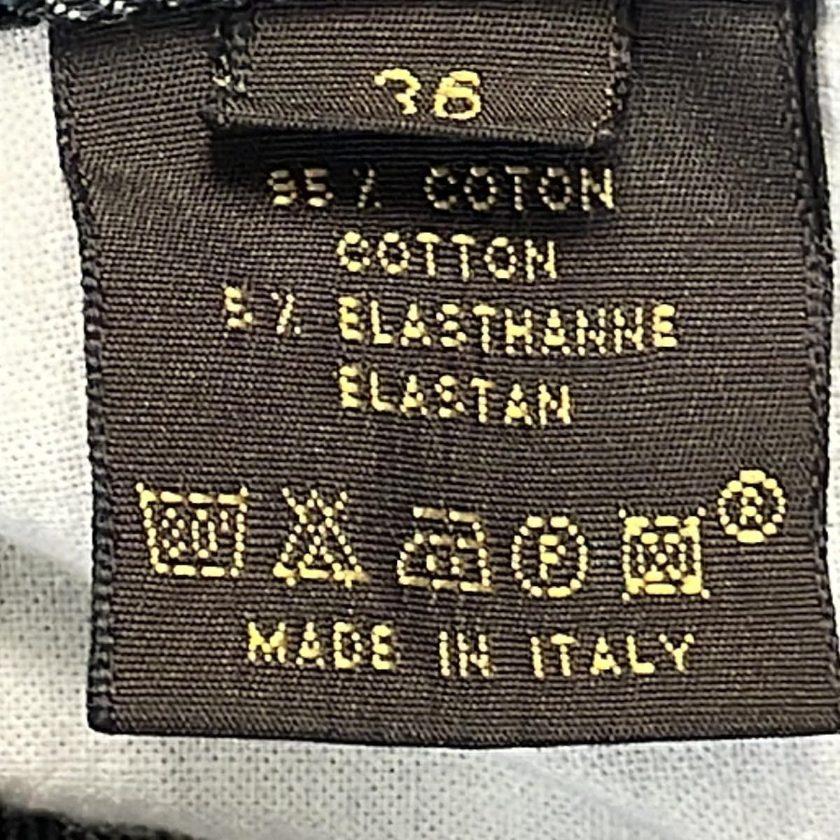Louis Vuitton デニム　ジーンズ　36サイズ LOUIS VUITTON ヴィトン モノグラムデニム パンツ レディース 36