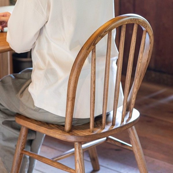 ビンテージ　ウインザーチェア　1脚 送料無料 ダイニングチェア ウィンザーチェア アッシュウッド 1脚 単品