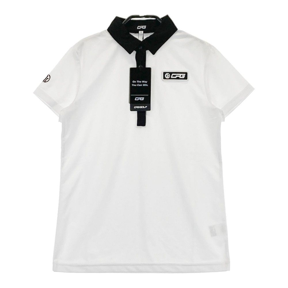 サイズ：3 CPG GOLF シーピージーゴルフ 2023年モデル 半袖ポロシャツ  ホワイト系 [240101376365]# ゴルフウェア レディース ストスト