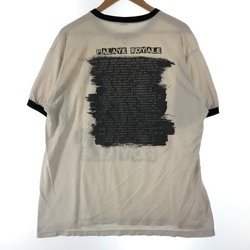 中古】tultex PALAYE ROYALE プリントリンガーTee L Rn104126