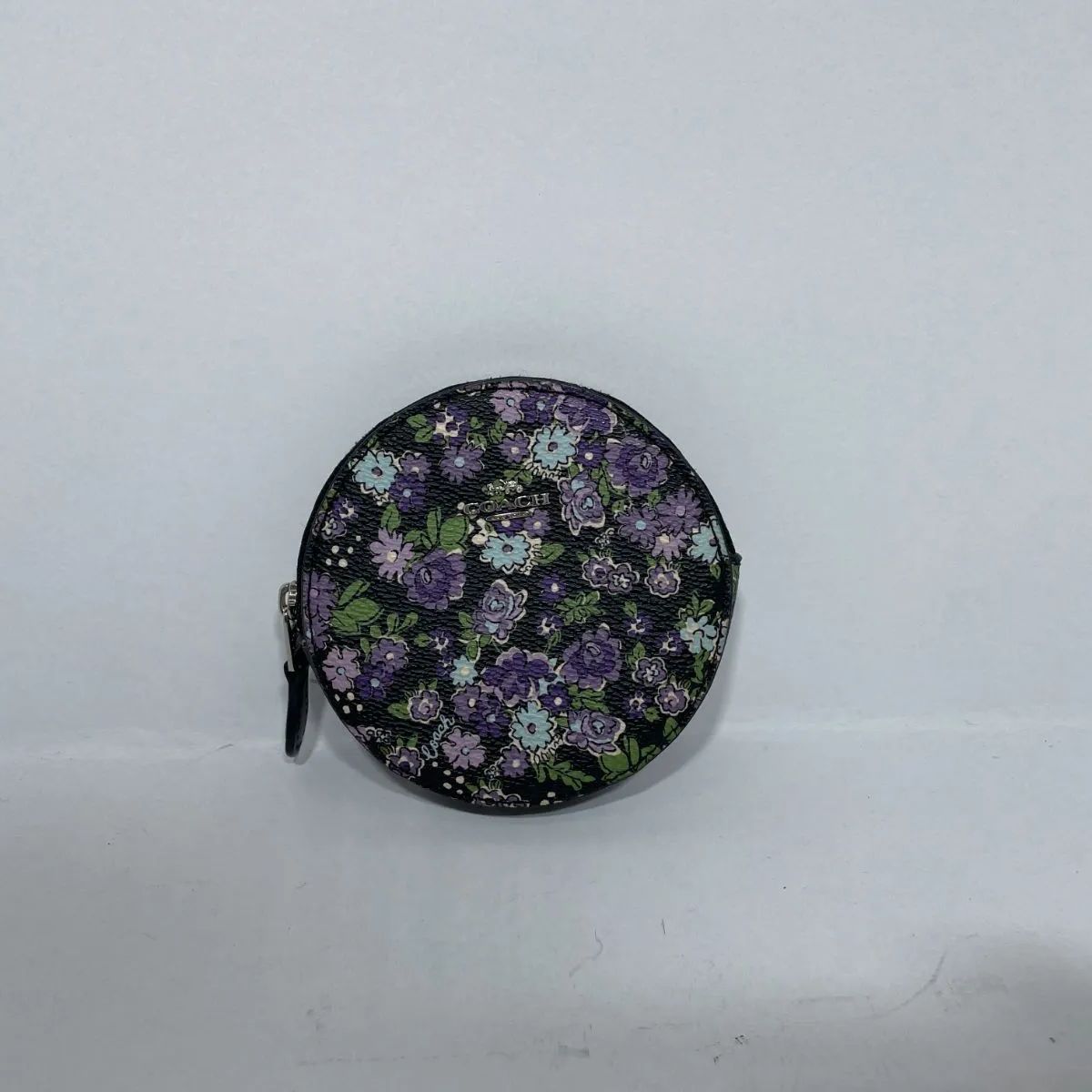 COACH コーチ コインケース 小銭入れ 花柄 丸型 ラウンド COACH】 花柄 ラウンドコインケース COACH コーチ コインケース