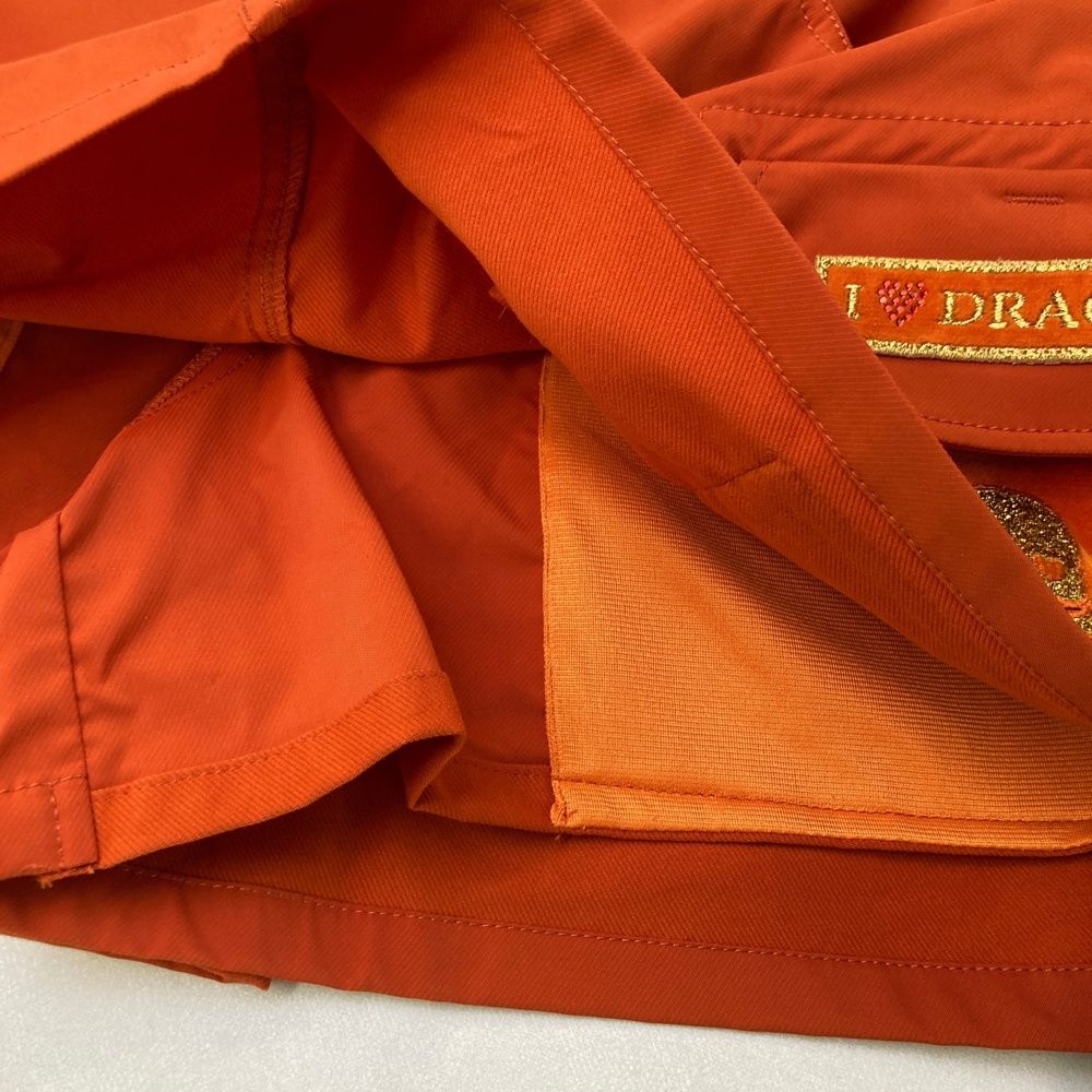 Dance With Dragon オレンジ スカート 4(LL) サイズ：3 DANCE WITH DRAGON ダンスウィズドラゴン キュロット
