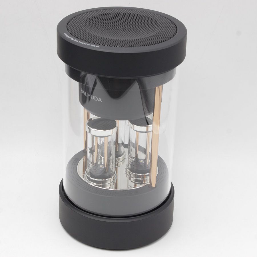 バルミューダ　スピーカー 美品】BALMUDA The Speaker ブラック バルミューダ ザ・スピーカー