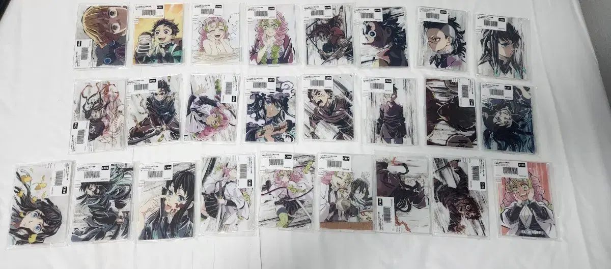 鬼滅の刃 ウェブショップクジ 歴代幕間化 刀鍛冶の里編 C賞 コンプリート セット