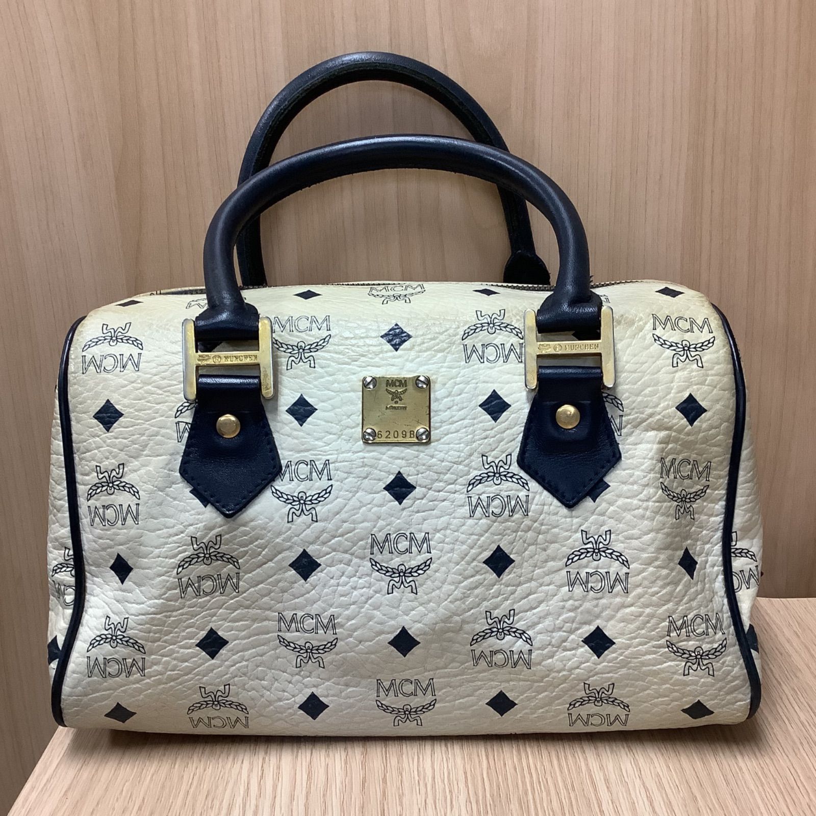 MCM ボストンバック ハンドバッグ エムシーエム （エムシーエム