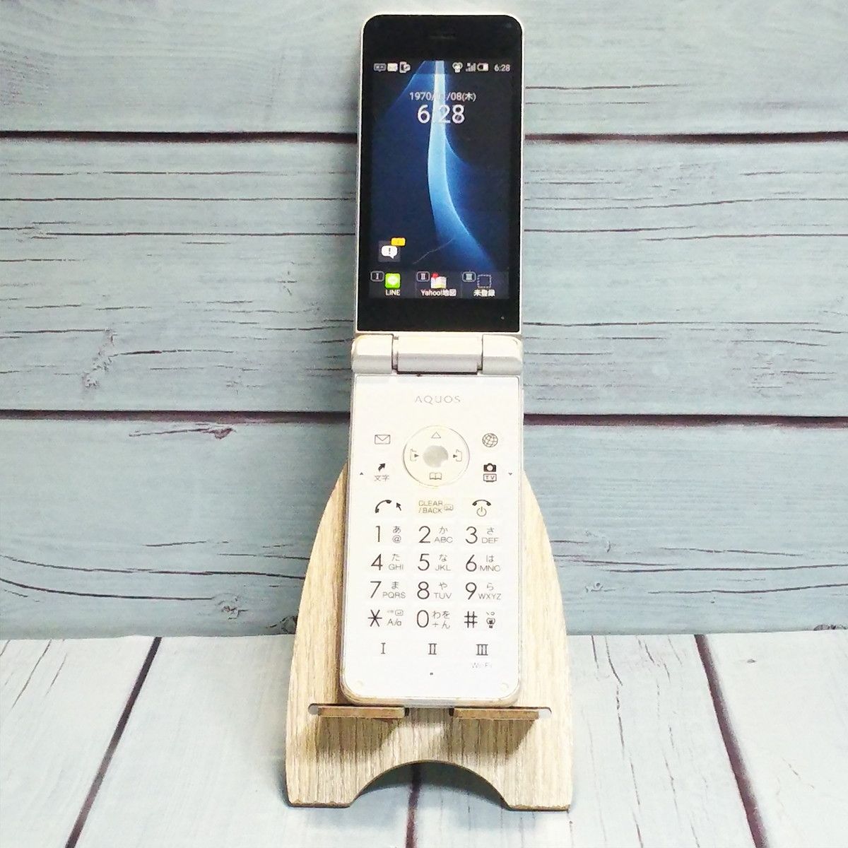 SHARP AQUOSケータイ2 黒 601SH ロック解除済み 利用制限なし〇