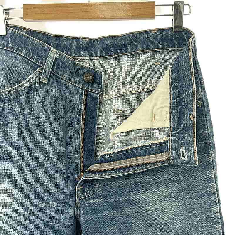 70s Levi's 646 デニム ヴィンテージ　ルボトム 42タロン フレア Levi's(リーバイス) / 646/70s/ボタン裏23/オレンジタブ/フレア