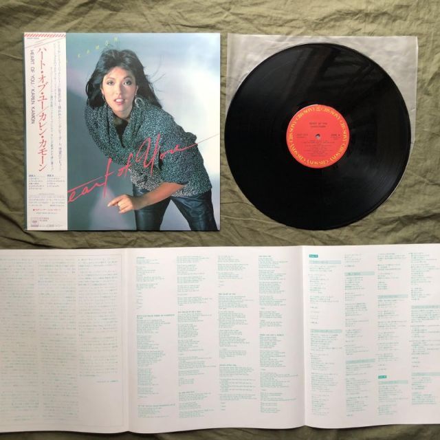 Frank & Tony - You レコード 激レア 傷なし美盤 激レア 1984年 国内初盤 Karen Kamon LPレコード Heart Of