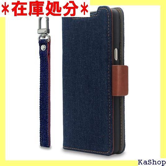 Corallo Pixel 7a 対応 ケース 手帳型 カバー カード収納/デニム ストラップ 付き 手帳 スマホケース マグネット ベルト 薄い 手帳型ケース カード 収納 スタンド 付 手帳型カバー 薄型 携帯カバー