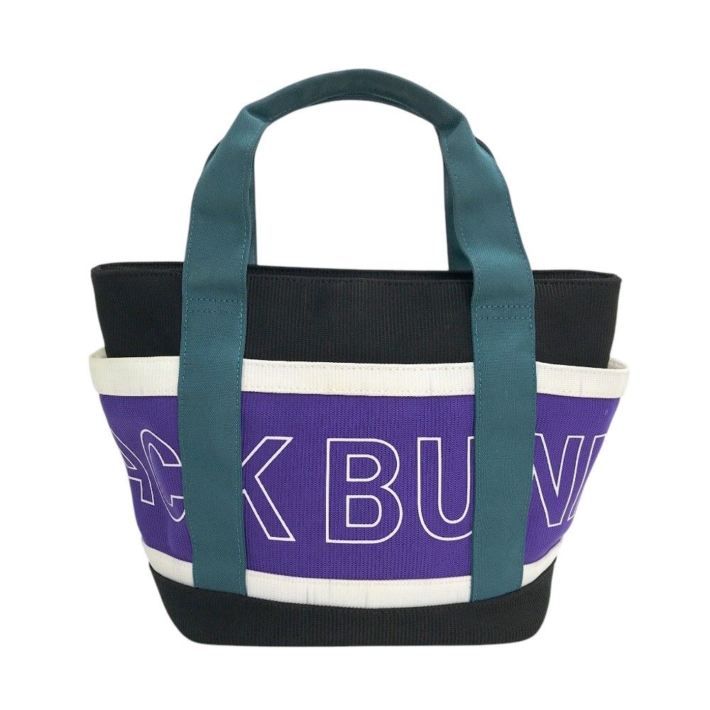 新品 パーリーゲイツ マスターバニー 総柄プリント カートバッグ 黒