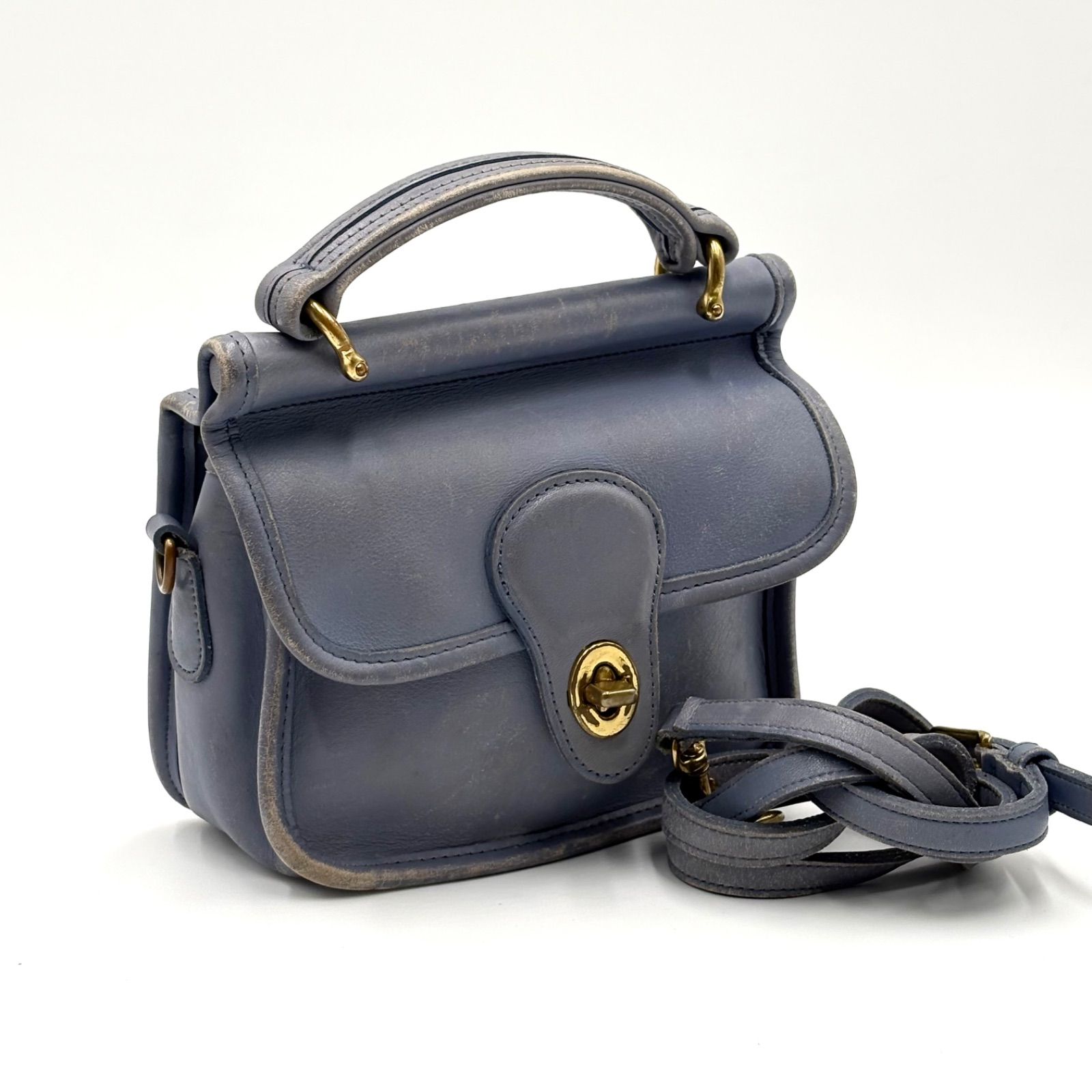 【極美品・超希少】OLDCOACH ケース ターンロック シティ COACH（コーチ） ホリデーセール COACH CCC55 ツイン ターンロック