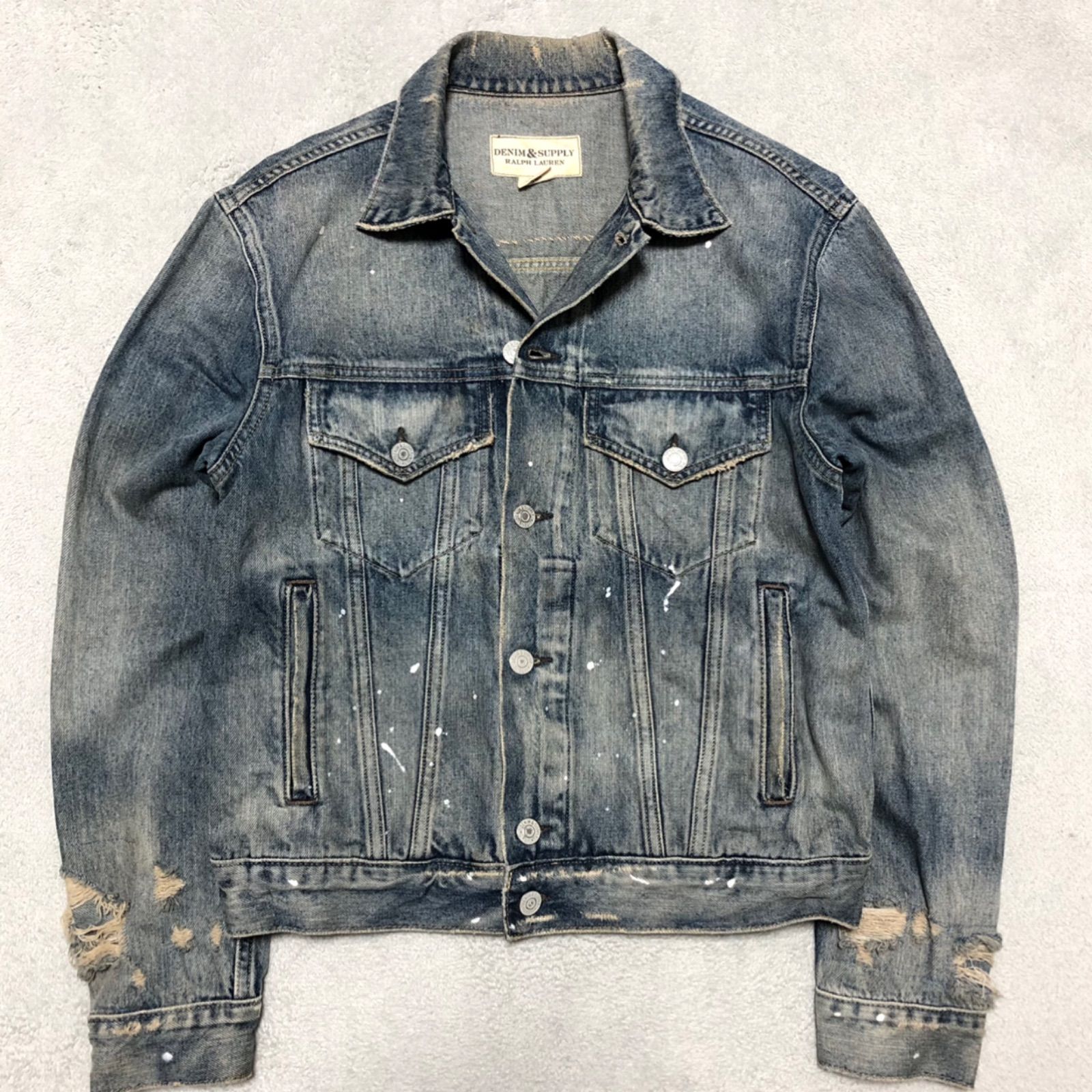 Ralph Lauren デニムジャケット トラッカージャケット 星条旗 