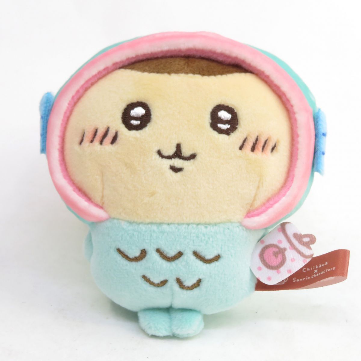 グレイ パーカー サービス ちいかわ×サンリオキャラクターズ ぷちミニマスコット くりまんじゅう ハンギョドン