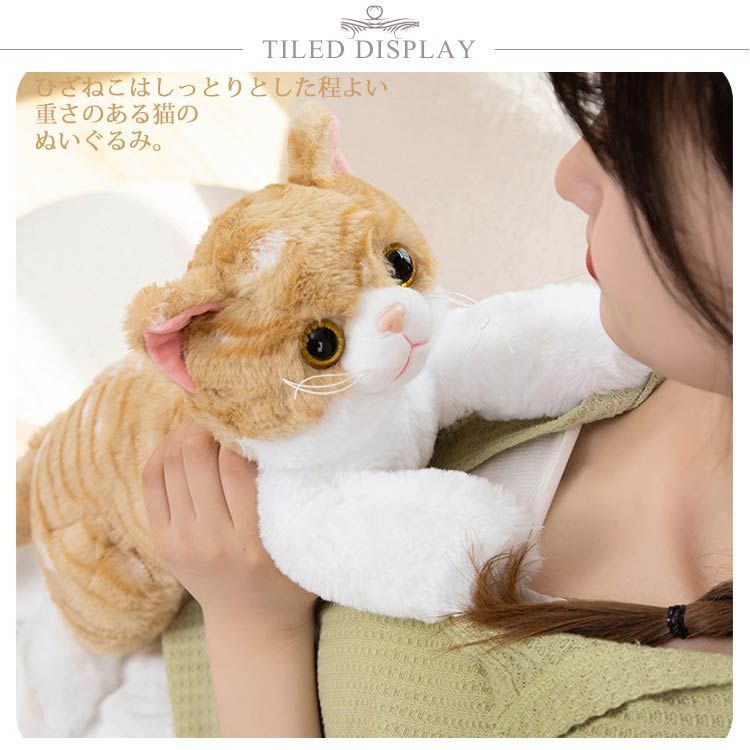 sample 硝子の瞳をもつこねこのあみぐるみぬいぐるみ白猫