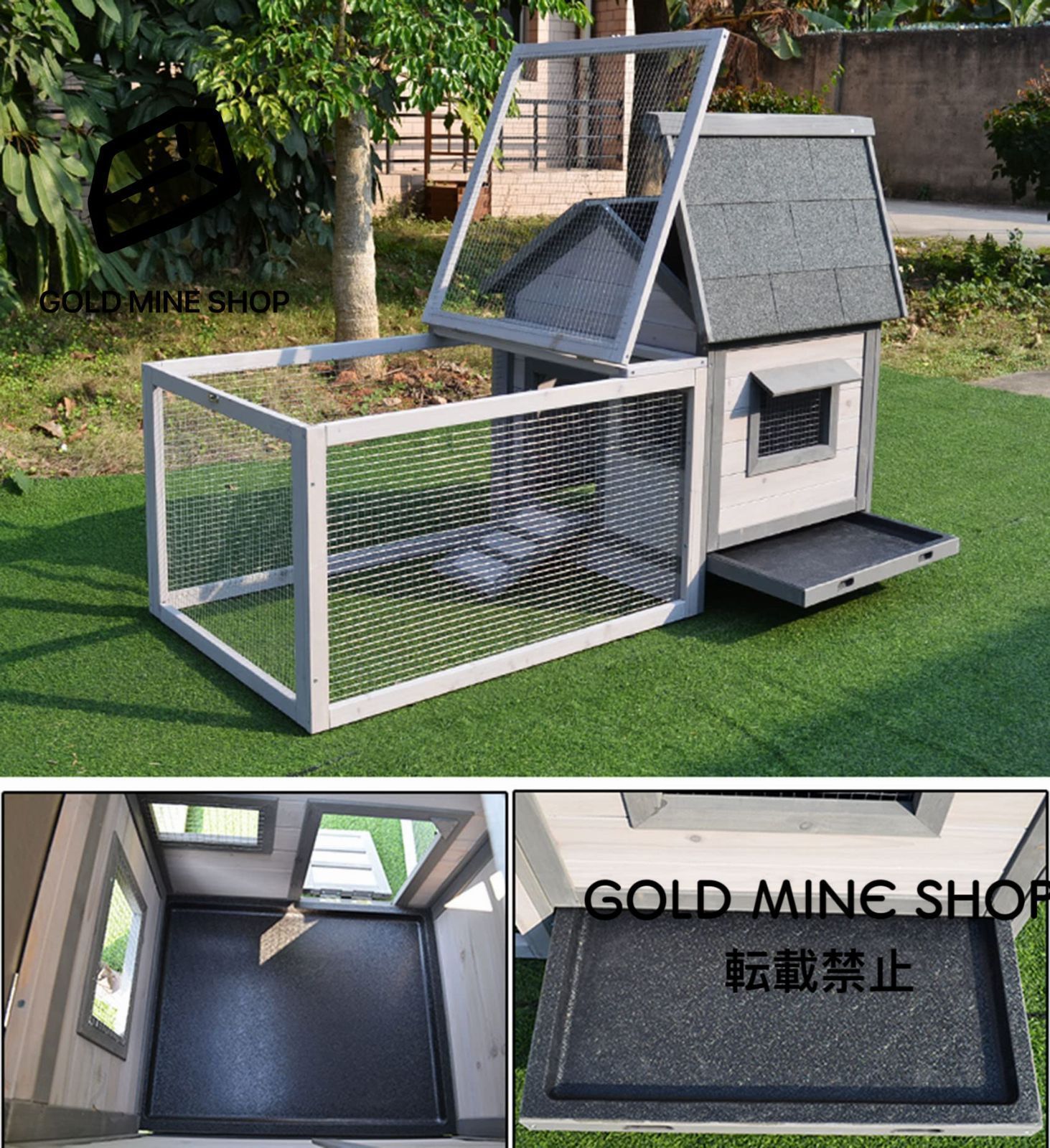 ラビットケージ家禽用鶏小屋屋外木製飼育ケージ家禽ケージ大型 鶏舎鶏用ケージアパートメント