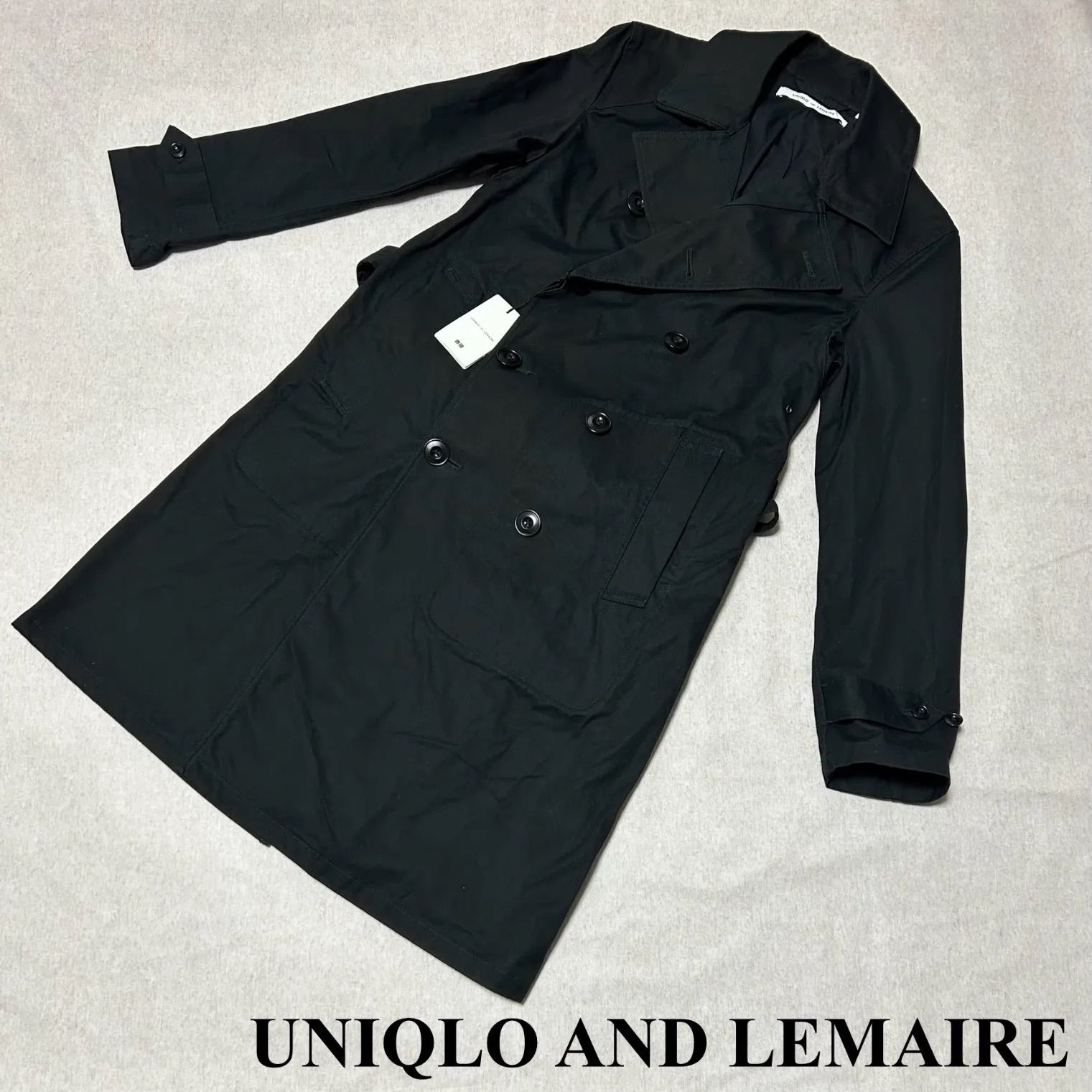超希少　新品未使用　M UNIQLO AND LEMAIRE トレンチコート UNIQLO - 超希少 新品未使用 M UNIQLO AND LEMAIRE トレンチ