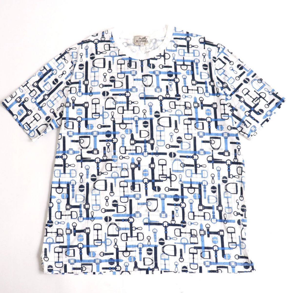 HERMES エルメス コットン Tシャツ カットソー 美品