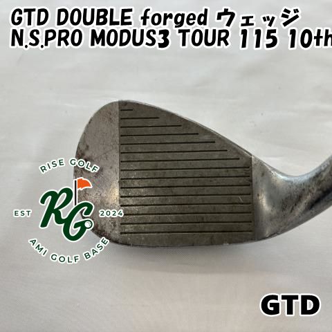 【中古】GTD GTD DOUBLE forged ウェッジN.S.PRO MODUS3 TOUR 115 10thX52[1608]