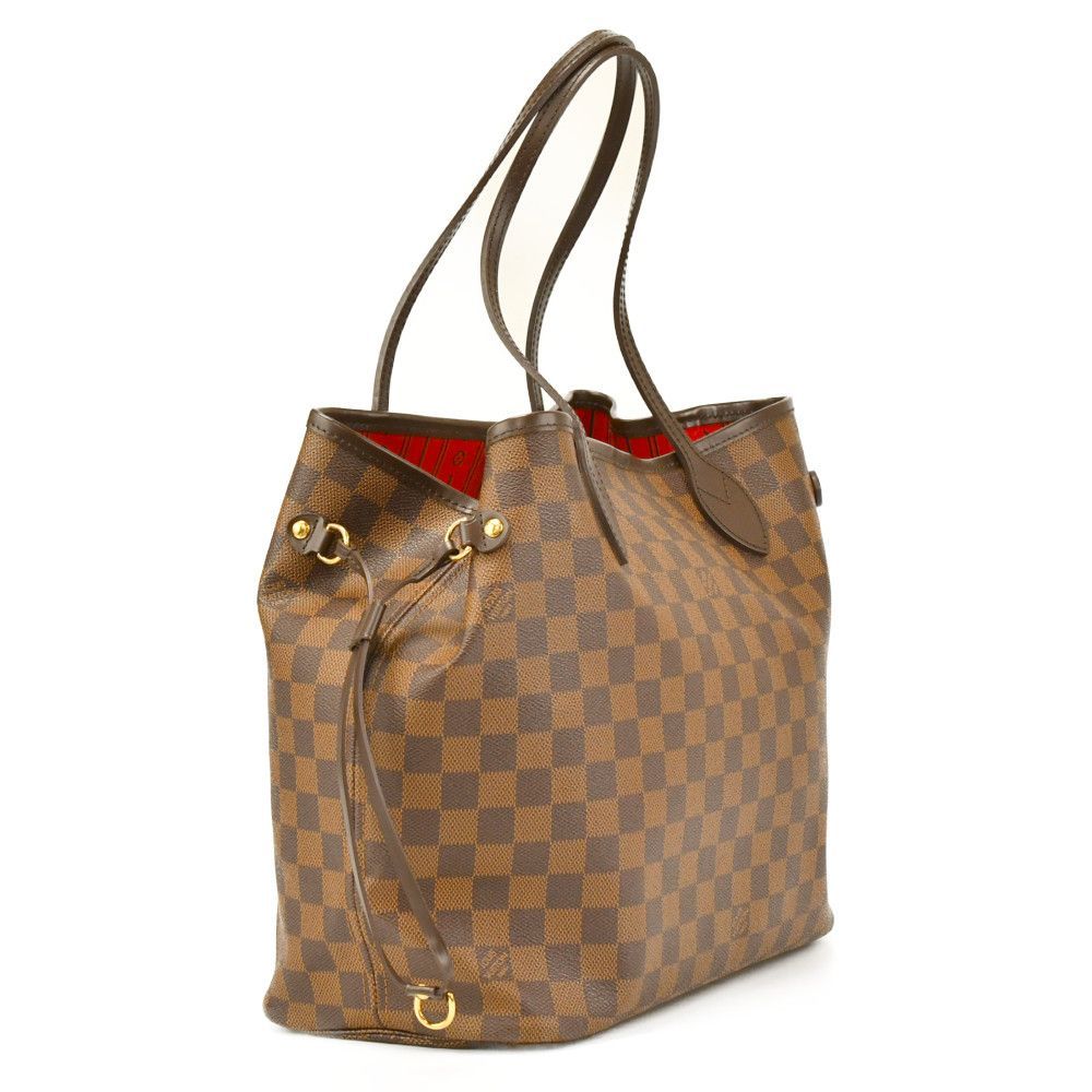 LOUIS VUITTON（ルイヴィトン）ダミエ ネヴァーフルMM 旧型 N51105 ブラウンPVCコーティングキャンバストートバッグ  ハンドバッグ【中古】【程度Aランク】 - メルカリ