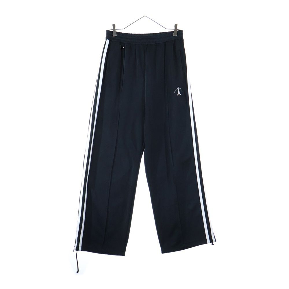 doublet ダブレット VINTAGE EFFECT TRACK PANTS ヴィンテージ エフェクト トラックパンツ ブラック|ホワイト