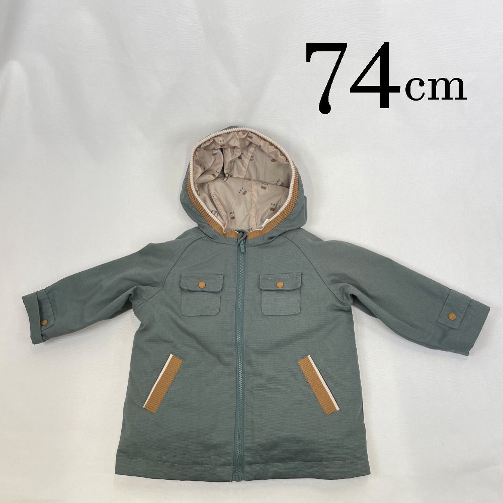 ap10980 OBAiBi オバイビ BABY ベビー ブルゾン 70 12M 74cm カーキ 