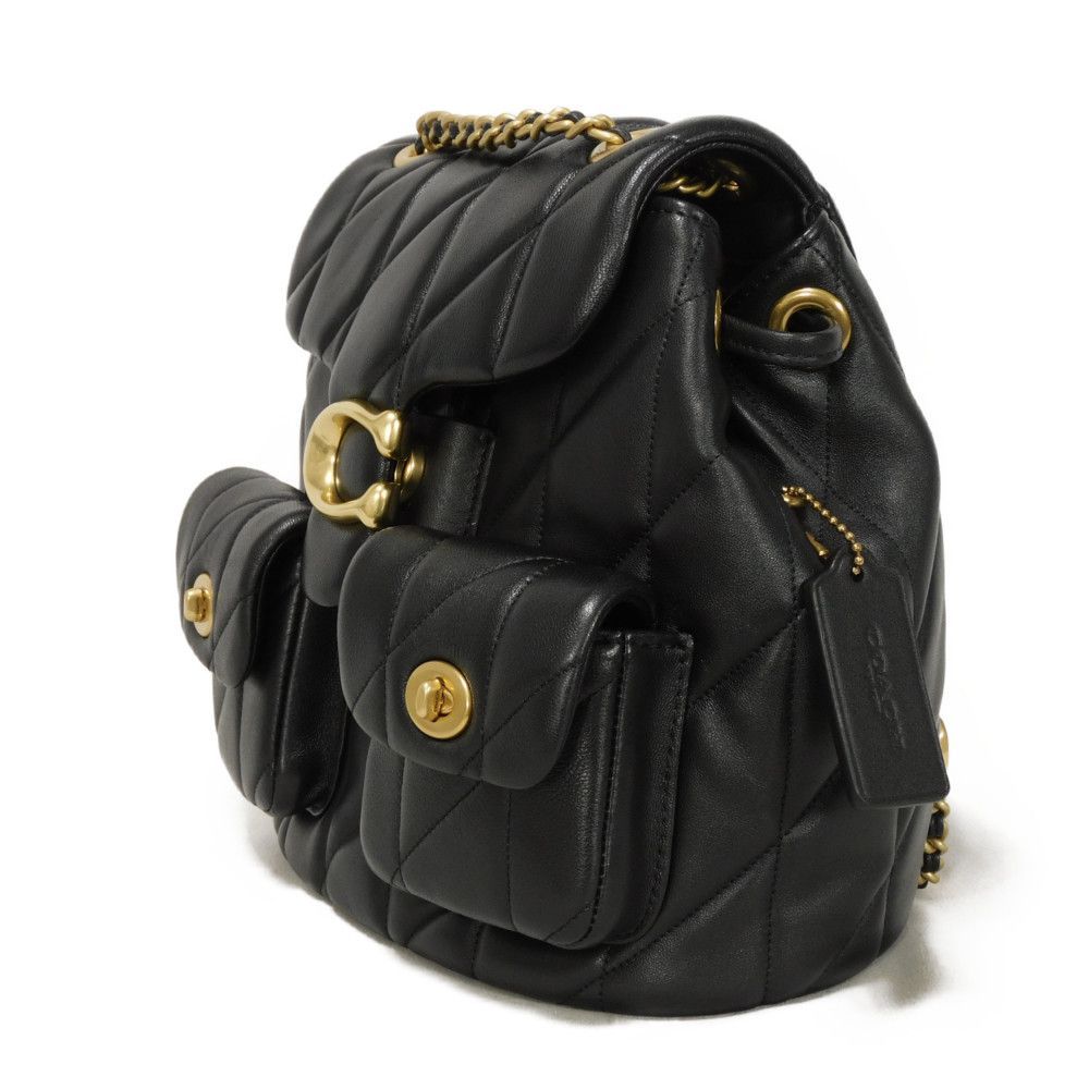 COACH コーチ タビー キルティング デイパック 現行 Cロゴ