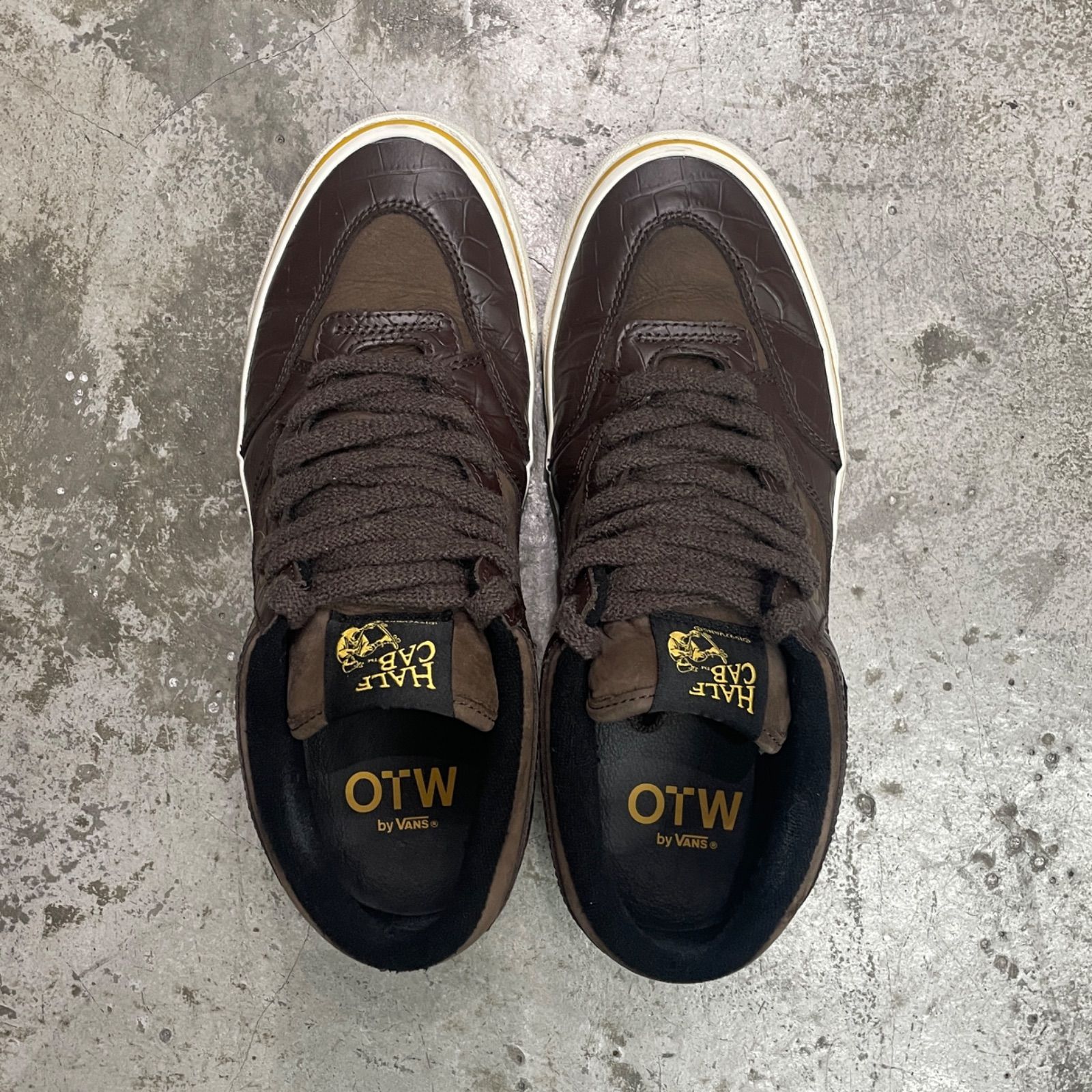 参考上代17600円 VANS OTW Half Cab 33 Vibram Classic Demitasse 