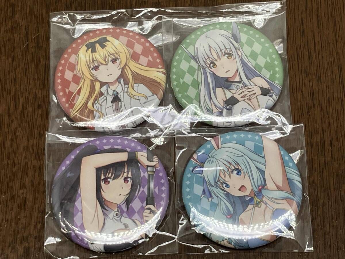 ありふれた職業で世界最強 缶バッジ ユエ ありふれた職業で世界最強 缶バッジ4個セット ユエ&白崎香織