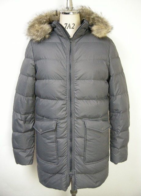 Herno グレー ダウンジャケット ファー襟付き 楽天市場】ヘルノ HERNO