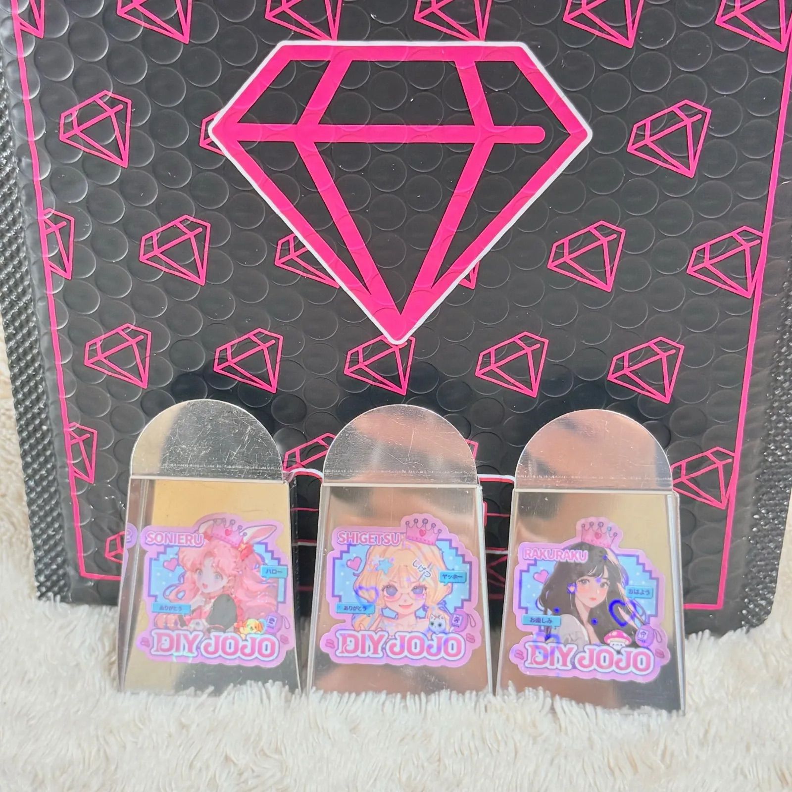 DIY JOJO 5点セット　しげつちゃん＋おまけ 可愛い DIY JoJo セットで楽楽ちゃんを楽しもう | TikTok