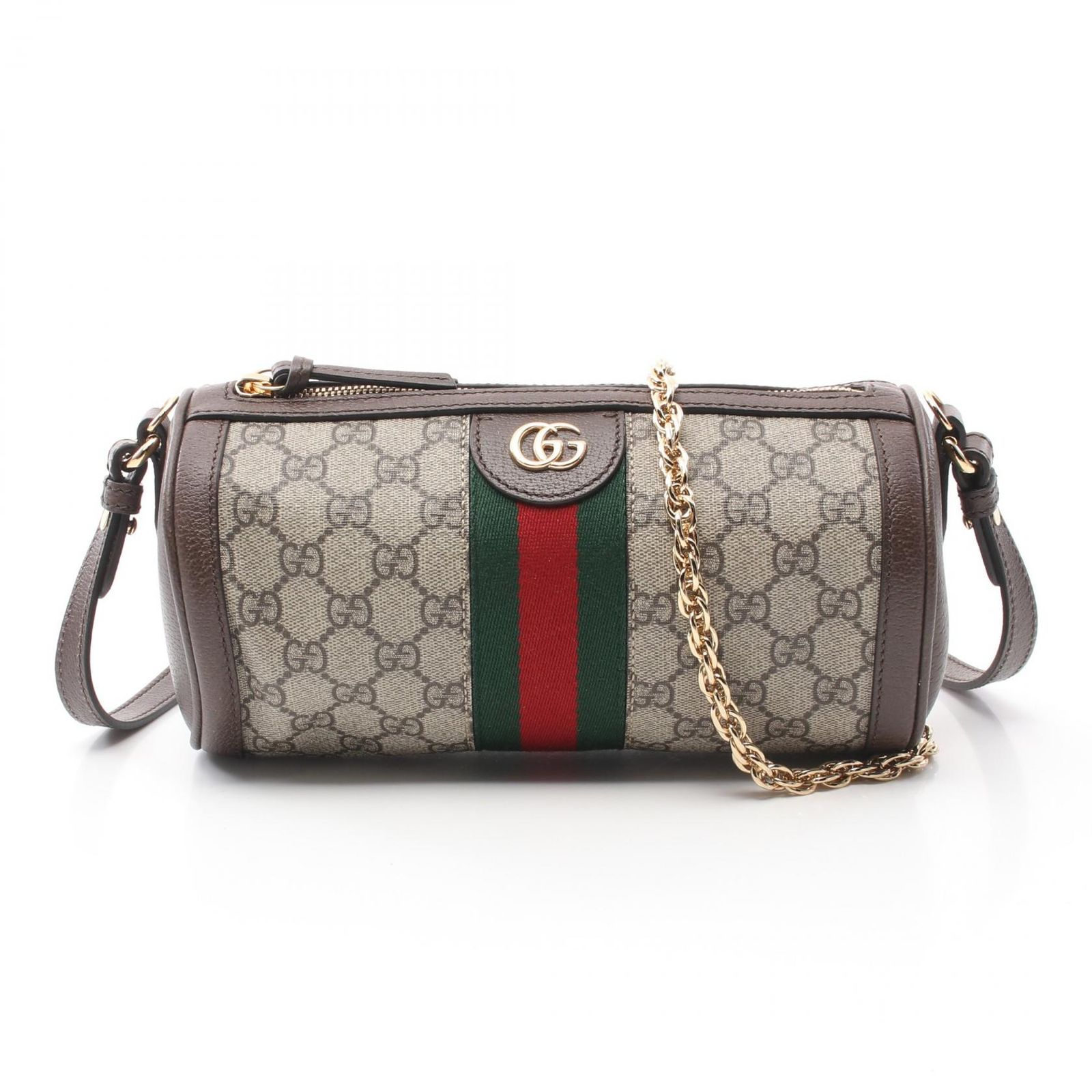 グッチ GUCCI ショルダーバッグ オフィディア GGスプリーム 79519496IWG8745 ベージュ|エボニー PVCコーティングキャンバス レザー オフディア チェーンショルダ レディース