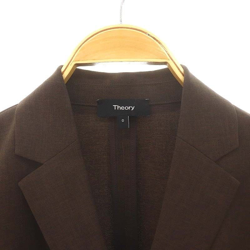 セオリー Theory 24SS Crisp Twill SB Slim Blazer UL