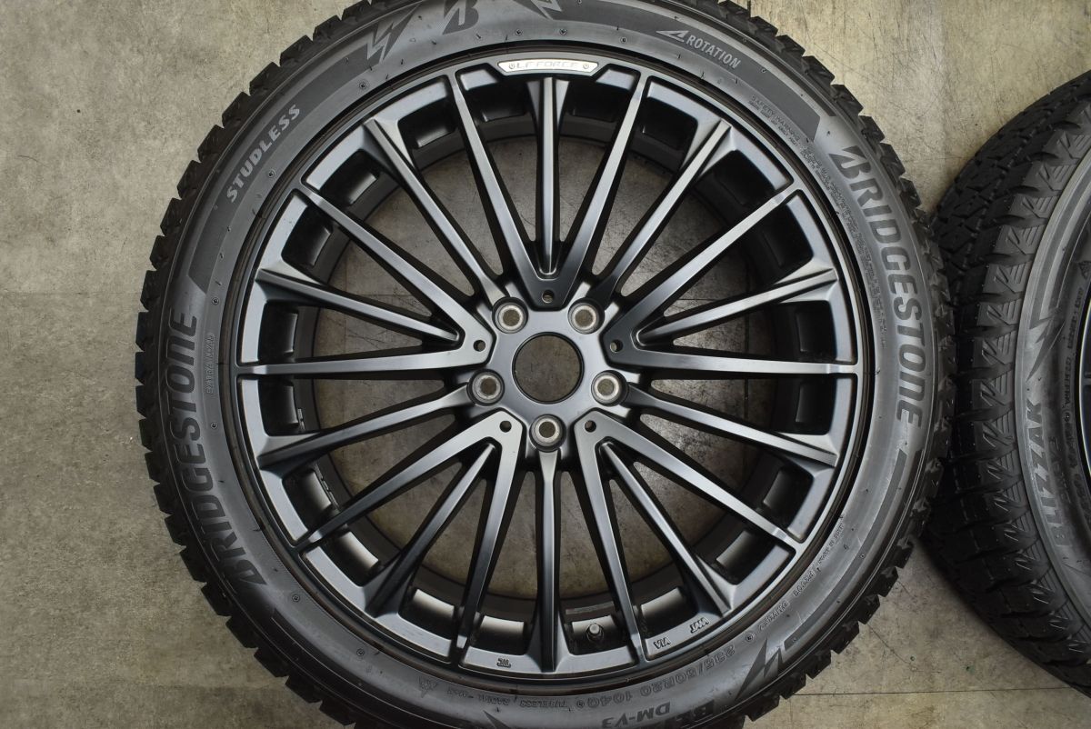 製 バリ溝 LF-Force 20in 7.5J 35 PCD114.3 ブリヂストン ブリザック DM-V3 235 50R20 レクサス NX スタッドレス 交換用 可 TRITUETUBI_COM