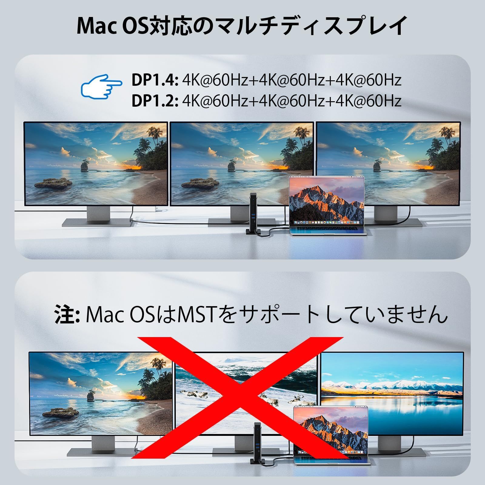 新着商品 WAVLINK ノートパソコン ドッキングステーション 3 モニター対応 11-in-1 USB C ドッキングステーション PD3.1 140W 充電対応 8K HDMI デュアル 8K DisplayPort 5 USB-C|USB-A