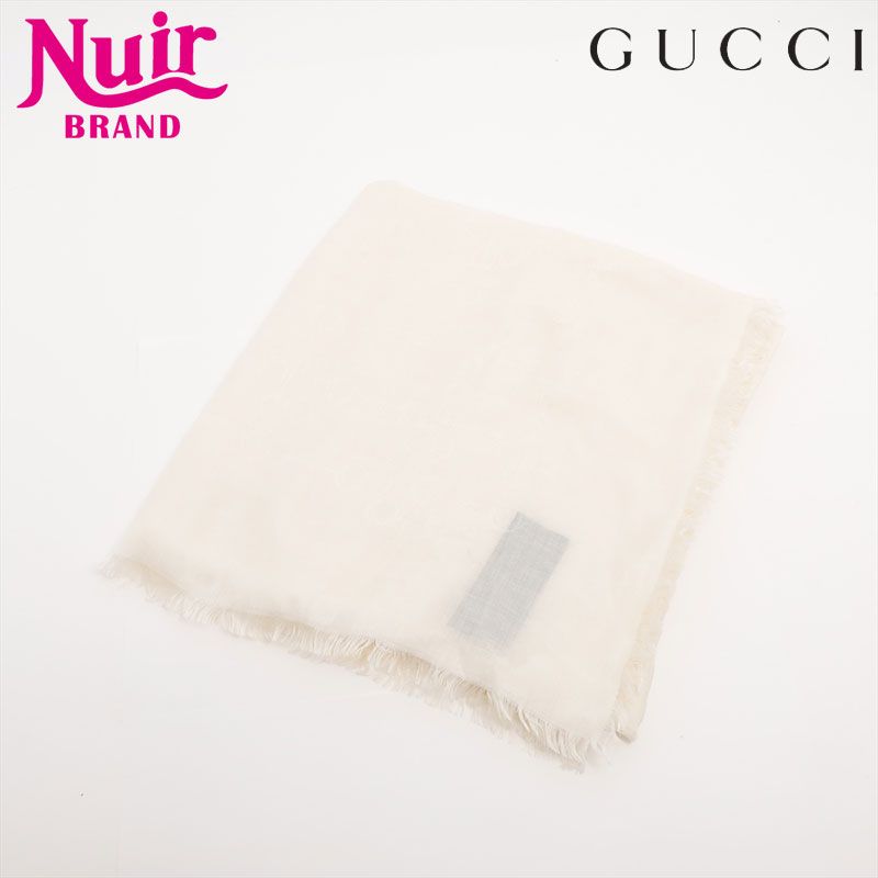 GUCCI グッチ スカーフ ホースビット柄 シルク