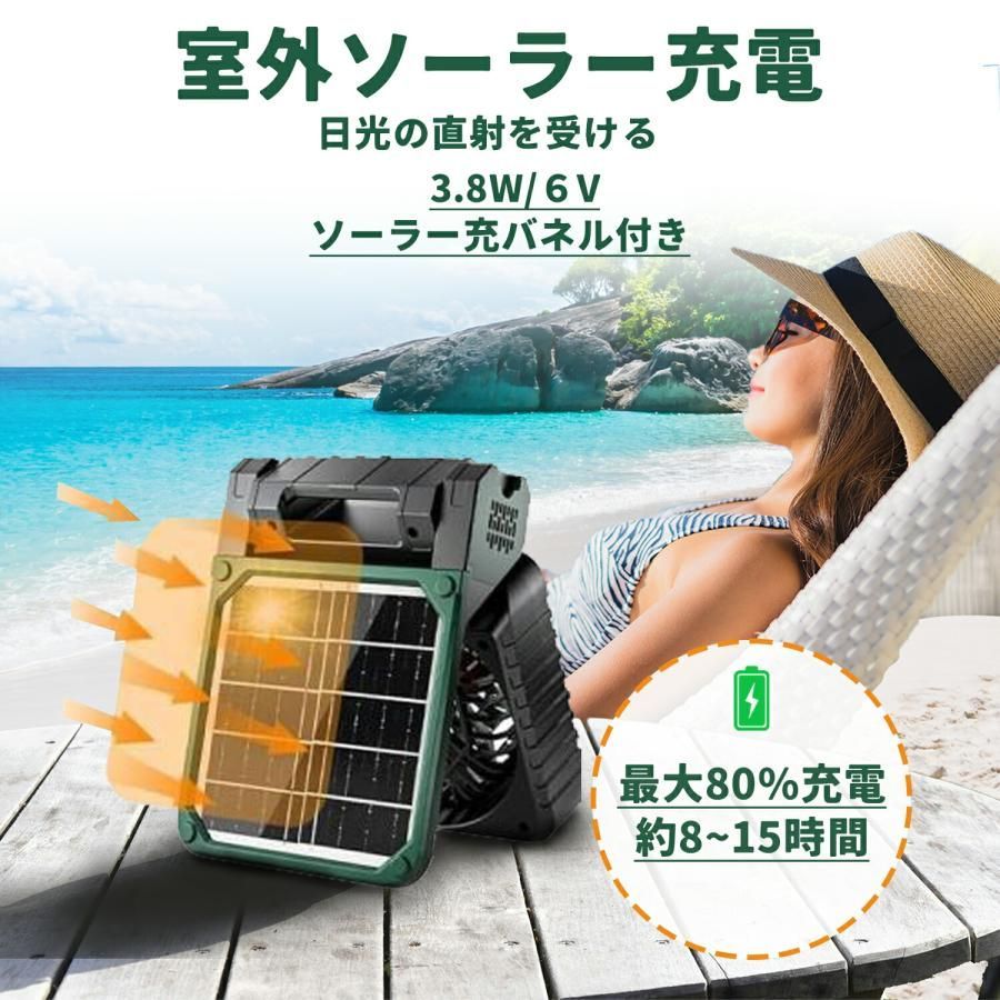 2025最新 ソーラー扇風機