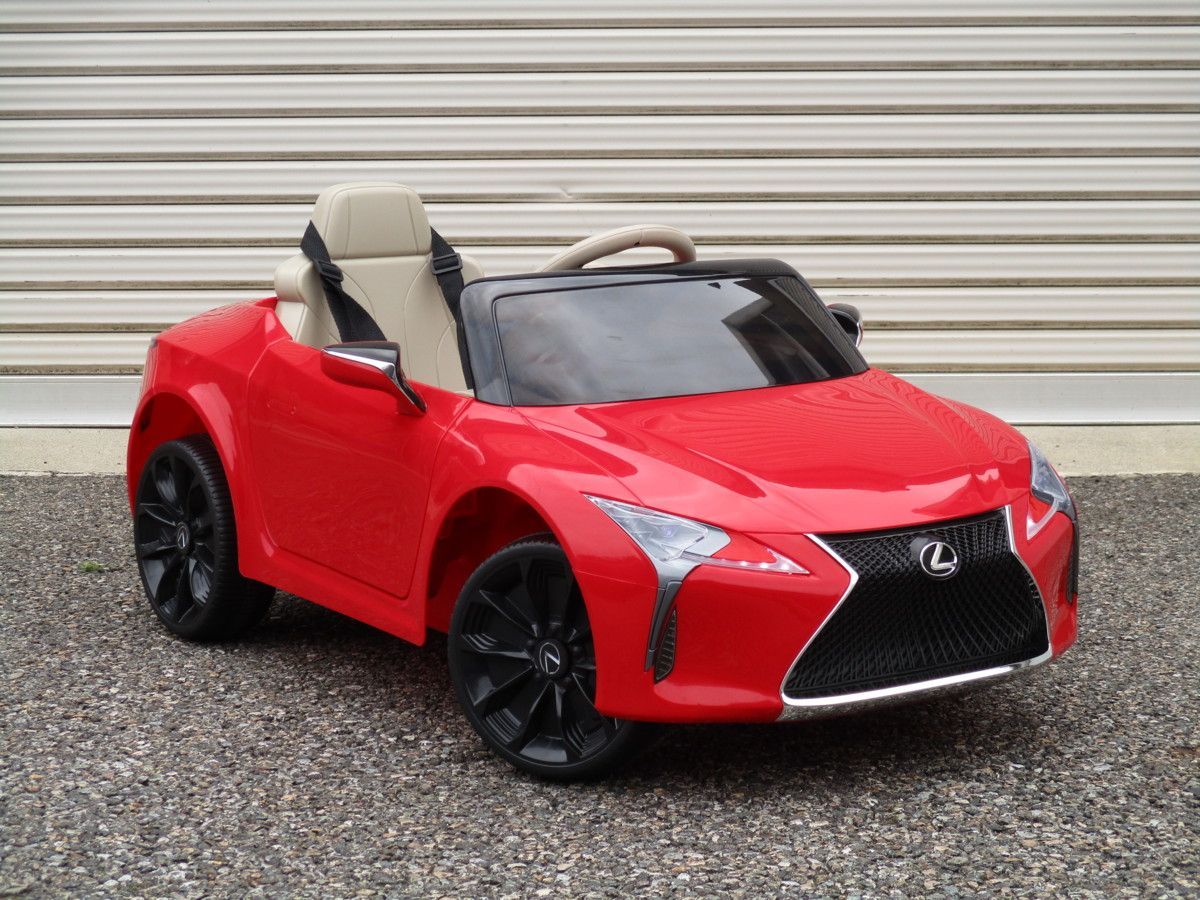 完成車でお届け ユーズド アウトレット 乗用ラジコン レクサス LEXUS LC500 レッド №76