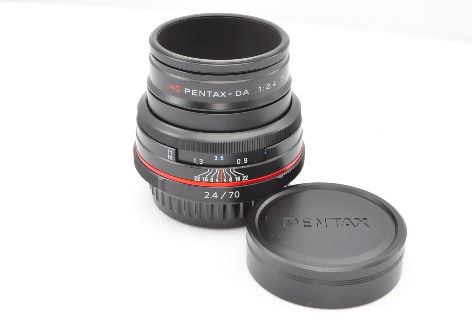 ペンタックス HD PENTAX-DA 70mm F2.4 Limited ブラック APS-Cサイズ 中望遠単焦点レンズ  R2413