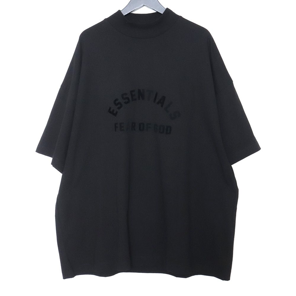 ESSENTIALS 23AW モックネックロゴTシャツ Mサイズ - GRAIZ-UsedBrand