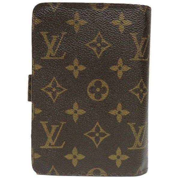ルイヴィトン Louis Vuitton モノグラム ポルトパピエジップ M 61207 ラウンドファスナー 2つ折り財布 ユニセックス