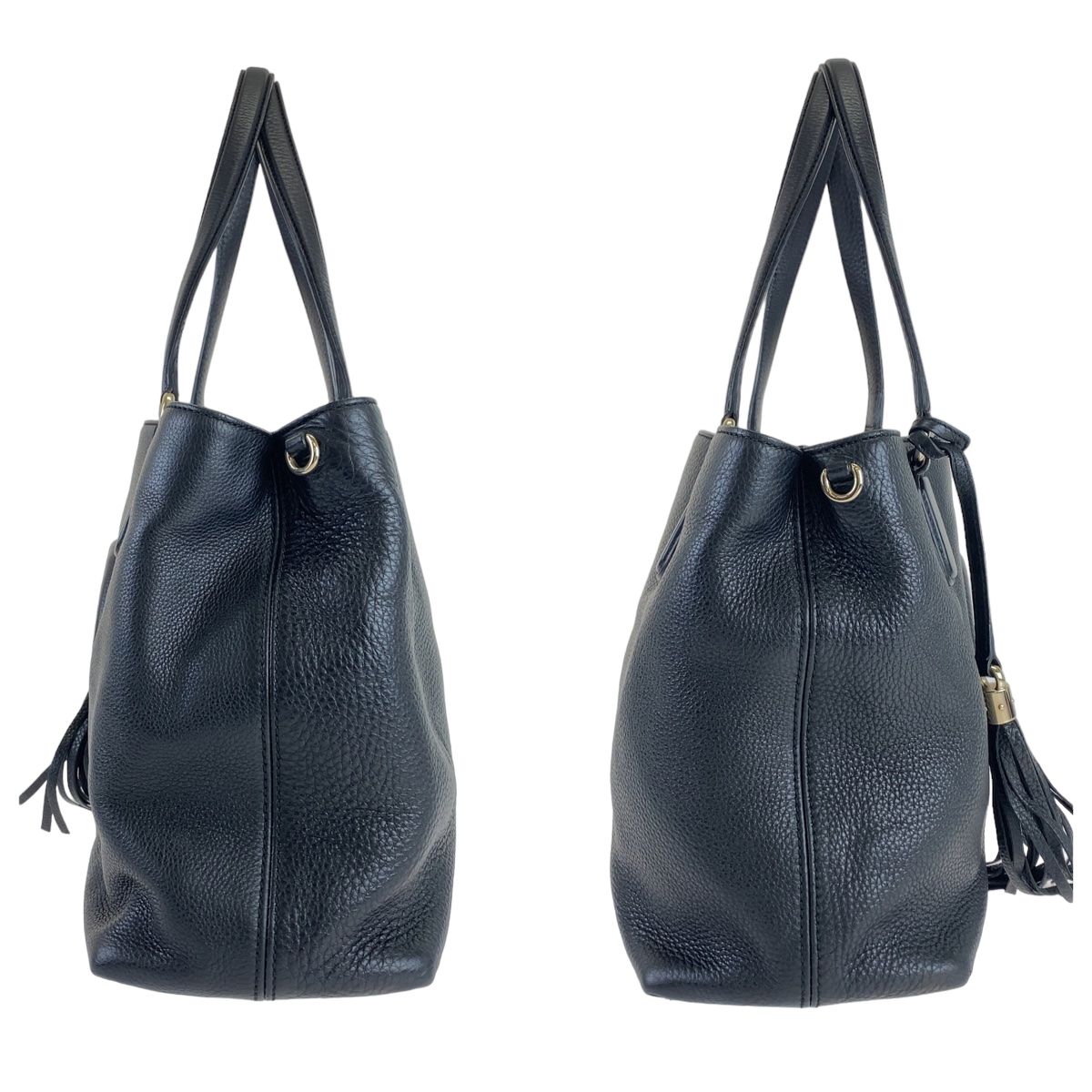 美品 GUCCI グッチ ソーホー インターロッキング タッセル
