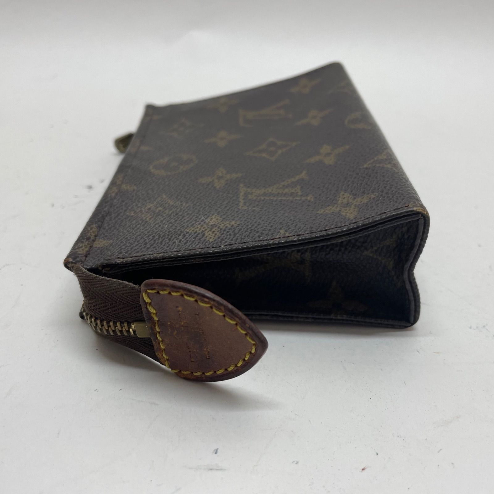 美品　Louis Vuitton モノグラム ポーチ 1358 LOUIS VUITTON ルイヴィトン モノグラム ポーチ 小物入れ - メルカリ
